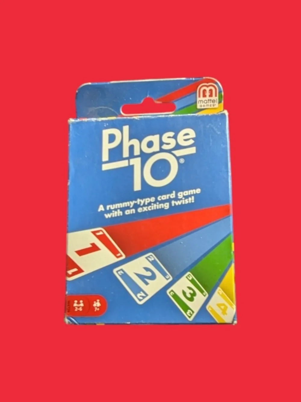 Mattel Phase 10 Card Game - Blue